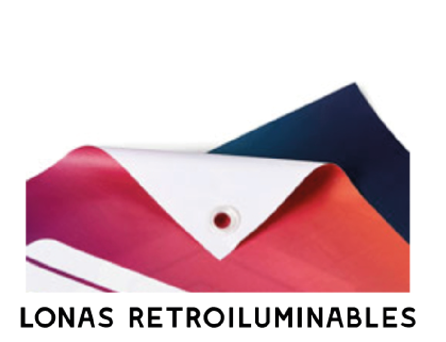 Lona retroiluminable